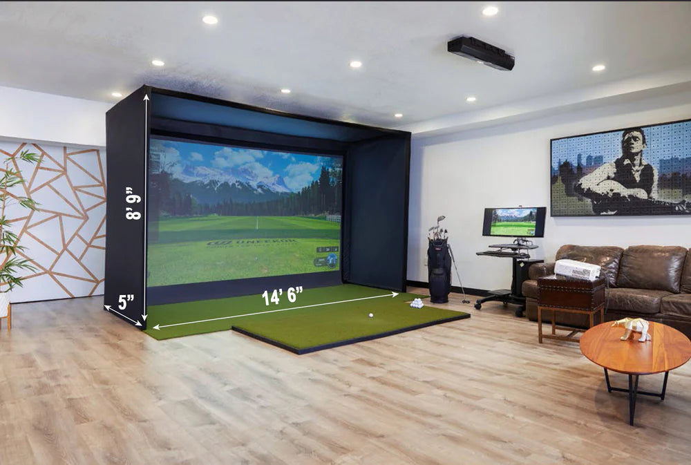 Ace Indoor Golf - Pro Series Golf Simulator Enclosure